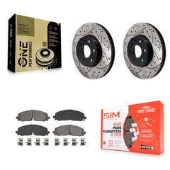 Transit Auto KDS-101101 Disc Brake Kit for 2021-2022 Chevrolet Colorado, GMC Canyon - Front