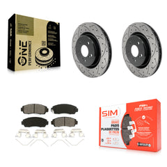Transit Auto KDS-101105 Disc Brake Kit for 2021-2023 Acura TLX - Front