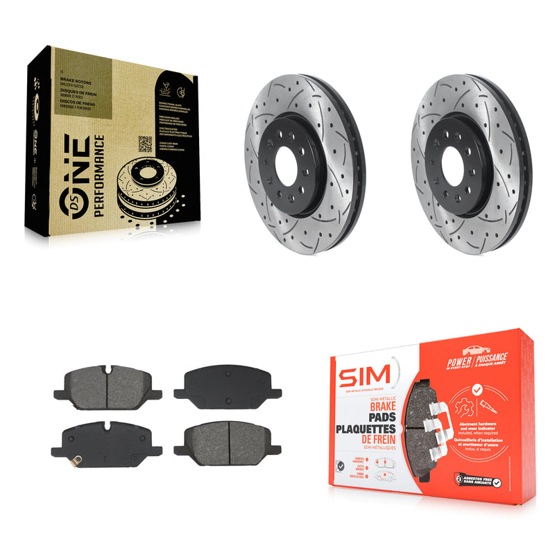 Transit Auto KDS-101119 Disc Brake Kit for 2020-2021 Chevrolet Equinox, GMC Terrain - Front