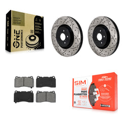Transit Auto KDS-101121 Disc Brake Kit for 2004-2020 Toyota 86, Subaru BRZ, Subaru Impreza - Front