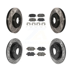 Transit Auto KDS-101128 Disc Brake Kit for 2020-2024 Chevrolet Equinox, GMC Terrain, Chevrolet Malibu - Front and Rear