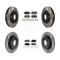 Transit Auto KDS-101131 Disc Brake Kit for 2020-2022 Chevrolet Malibu - Front and Rear