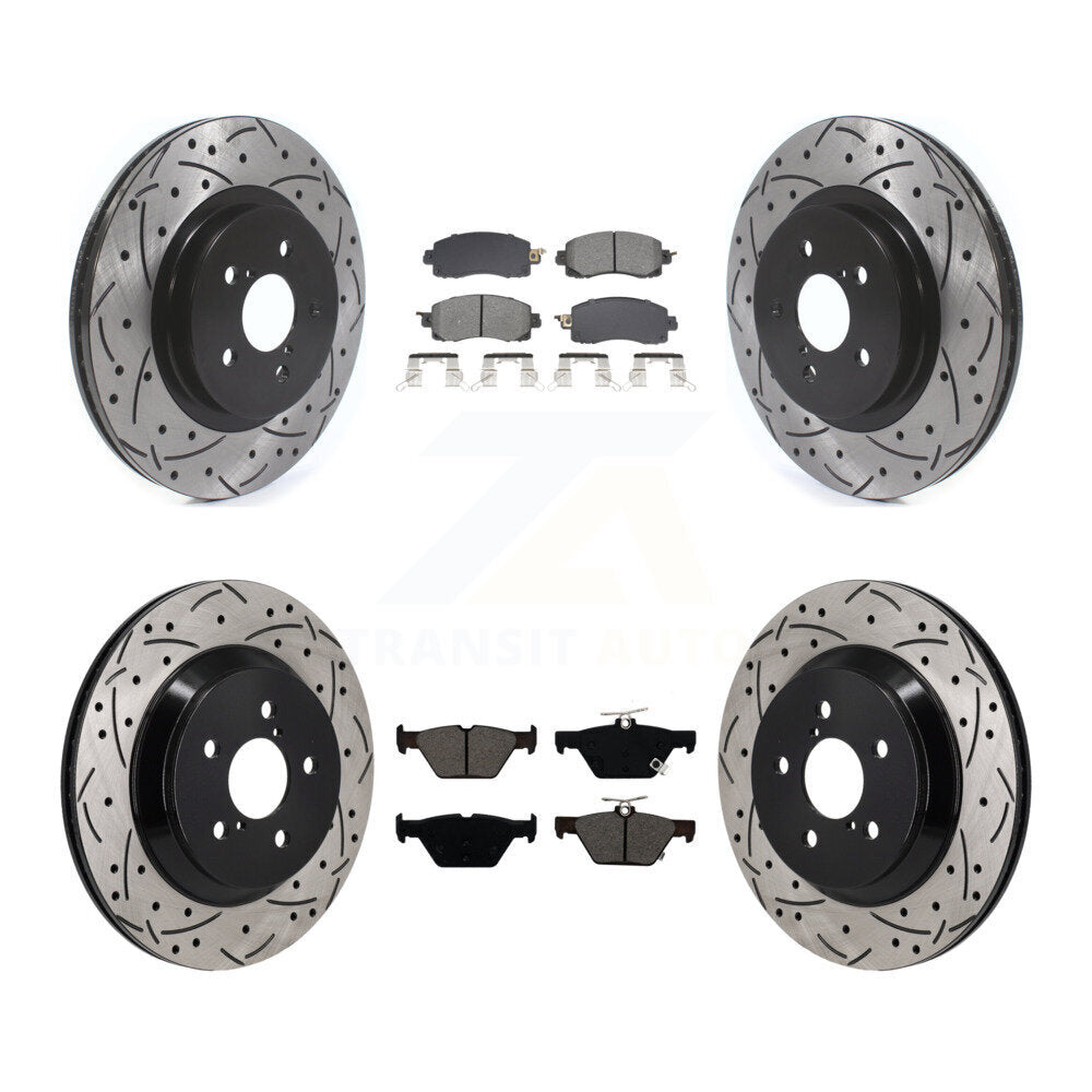 Transit Auto KDS-101133 Disc Brake Kit for 2021-2023 Subaru Crosstrek - Front and Rear