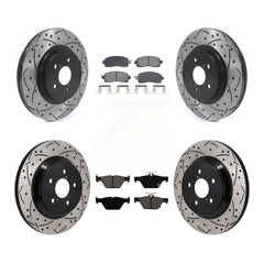 Transit Auto KDS-101133 Disc Brake Kit for 2021-2023 Subaru Crosstrek - Front and Rear