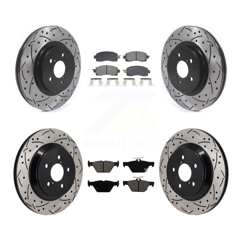 Transit Auto KDS-101133 Disc Brake Kit for 2021-2023 Subaru Crosstrek - Front and Rear