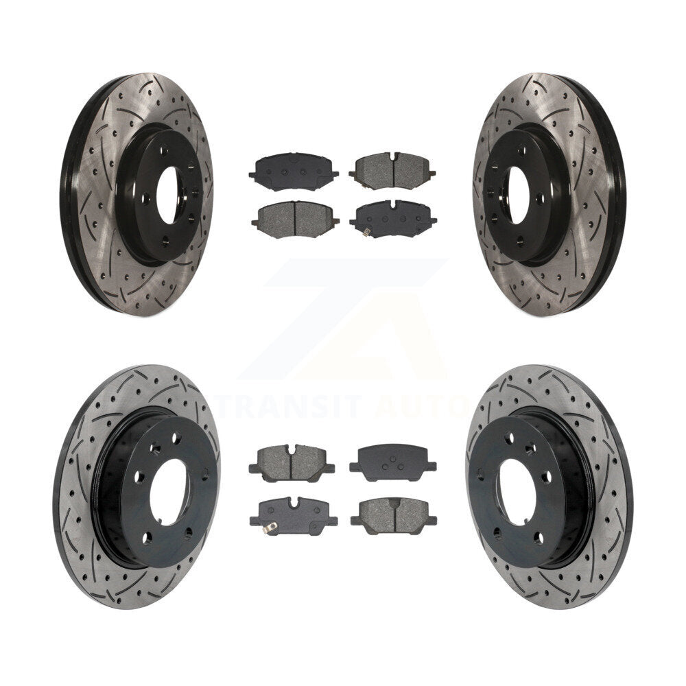 Transit Auto KDS-101136 Disc Brake Kit for 2020-2024 Chevrolet Trailblazer, Buick Encore GX - Front and Rear