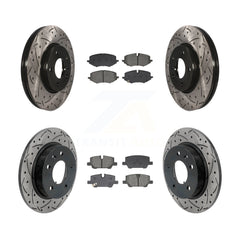 Transit Auto KDS-101136 Disc Brake Kit for 2020-2024 Chevrolet Trailblazer, Buick Encore GX - Front and Rear