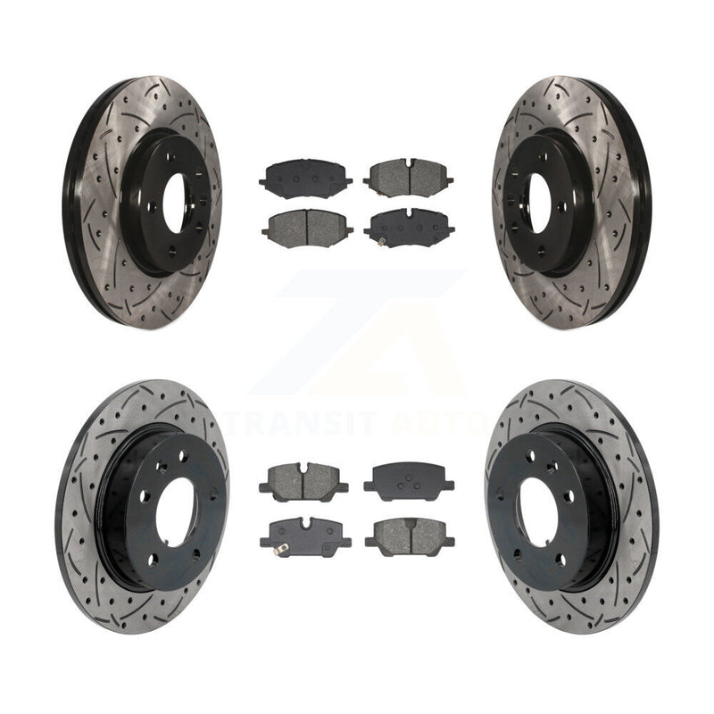 Transit Auto KDS-101136 Disc Brake Kit for 2020-2024 Chevrolet Trailblazer, Buick Encore GX - Front and Rear