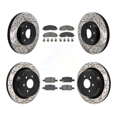 Transit Auto KDS-101138 Disc Brake Kit for 2021-2022 Chevrolet Colorado, GMC Canyon - Front and Rear