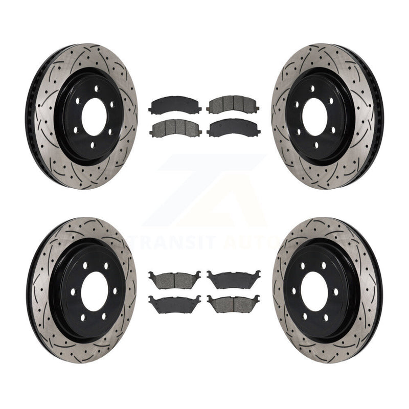 Transit Auto KDS-101140 Disc Brake Kit for 2021-2025 Ford Expedition, Lincoln Navigator, Ford F-150 - Front and Rear
