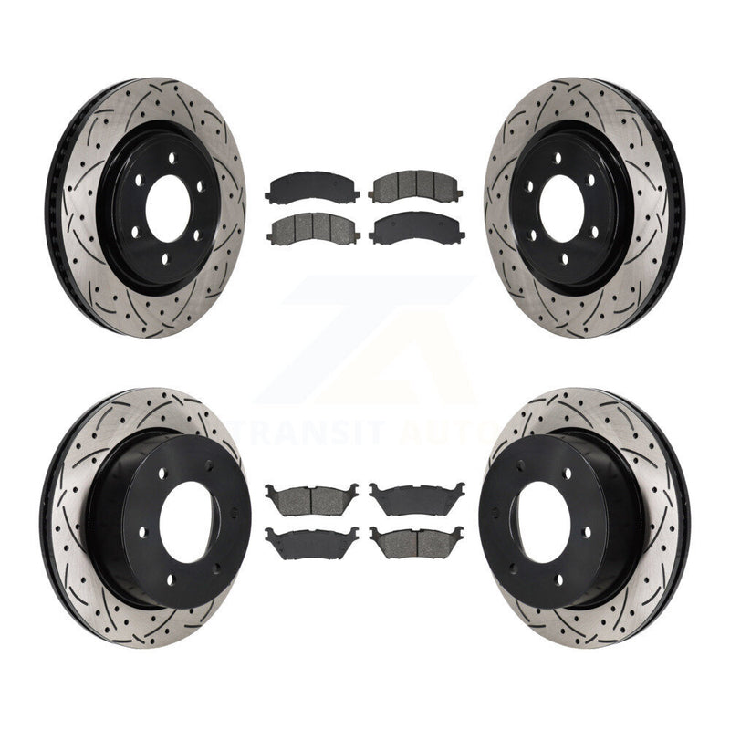 Transit Auto KDS-101141 Disc Brake Kit for 2022-2023 Ford Bronco - Front and Rear