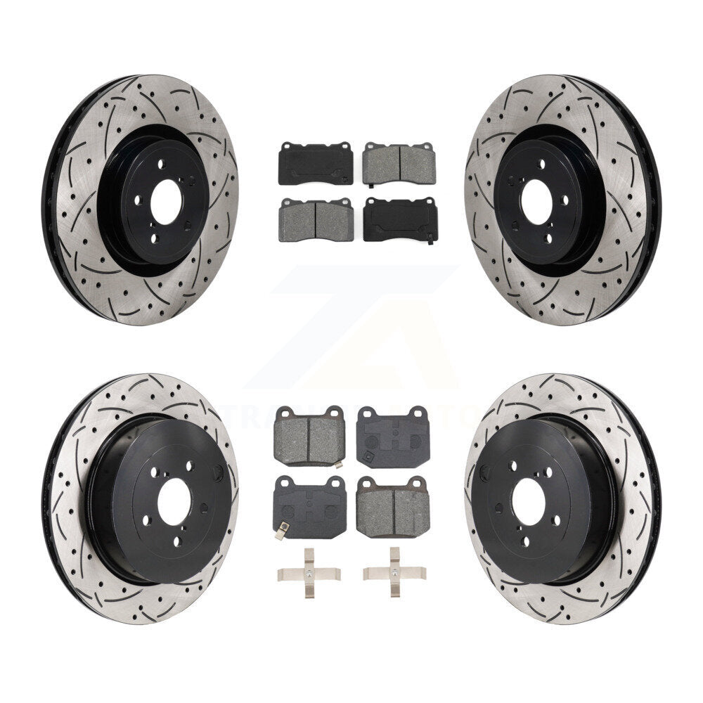 Transit Auto KDS-101147 Disc Brake Kit for 2017-2020 Toyota 86, Subaru BRZ - Front and Rear