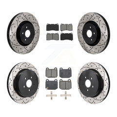 Transit Auto KDS-101147 Disc Brake Kit for 2017-2020 Toyota 86, Subaru BRZ - Front and Rear