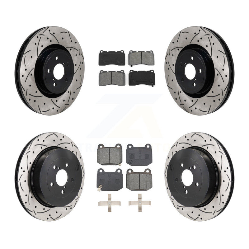 Transit Auto KDS-101147 Disc Brake Kit for 2017-2020 Toyota 86, Subaru BRZ - Front and Rear