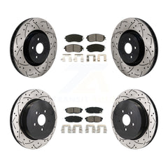 Transit Auto KDS-101148 Disc Brake Kit for 2019 Toyota 86 - Front and Rear