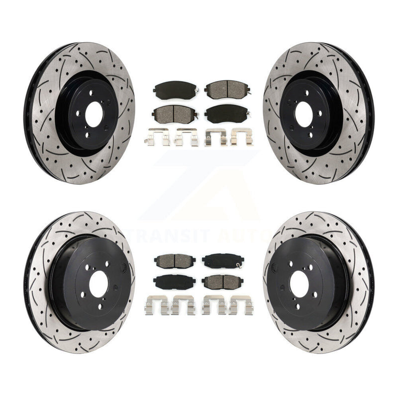 Transit Auto KDS-101148 Disc Brake Kit for 2019 Toyota 86 - Front and Rear