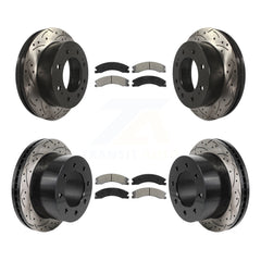 Transit Auto KDS-101153 Disc Brake Kit for 2011-2019 Chevrolet Silverado 3500 HD, GMC Sierra 3500 HD - Front and Rear