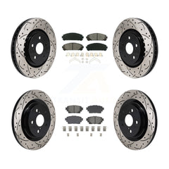 Transit Auto KDS-101157 Disc Brake Kit for 2021-2023 Lexus RZ450e, Subaru Solterra and More - Front and Rear