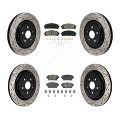 Transit Auto KDS-101158 Disc Brake Kit for 2020-2022 Toyota Highlander - Front and Rear