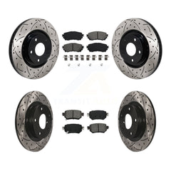 Transit Auto KDS-101160 Disc Brake Kit for 2021 Mazda 6 - Front and Rear