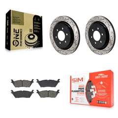 Transit Auto KDS-101179 Disc Brake Kit for 2021-2025 Ford F-150 Lightning, Ford F-150 - Rear