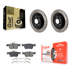 Transit Auto KDS-101183 Disc Brake Kit for 2021-2023 Acura TLX - Rear