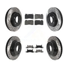 Transit Auto KDS-101191 Disc Brake Kit for 2011-2017 Volkswagen Touareg - Front and Rear