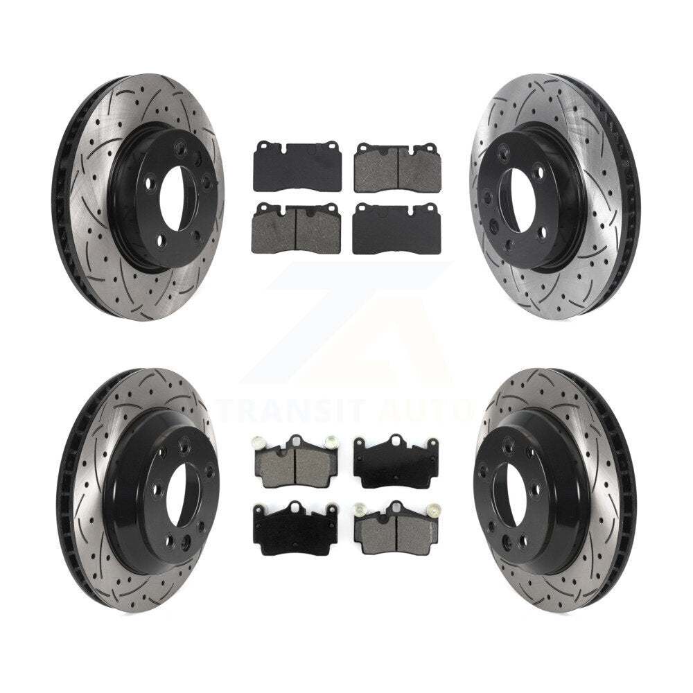Transit Auto KDS-101192 Disc Brake Kit for 2008-2010 Volkswagen Touareg - Front and Rear