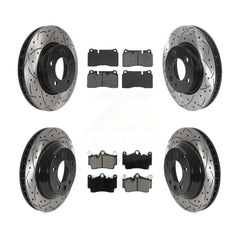 Transit Auto KDS-101192 Disc Brake Kit for 2008-2010 Volkswagen Touareg - Front and Rear