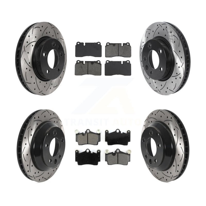 Transit Auto KDS-101192 Disc Brake Kit for 2008-2010 Volkswagen Touareg - Front and Rear