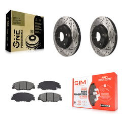 Transit Auto KDS-101194 Disc Brake Kit for 2019-2024 Honda Civic, Honda Insight - Front