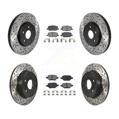 Transit Auto KDS-101197 Disc Brake Kit for 2018-2022 Chevrolet Trax, Buick Encore - Front and Rear