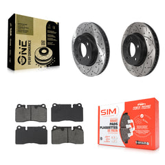 Transit Auto KDS-101203 Disc Brake Kit for 2006-2017 Volkswagen Touareg - Front