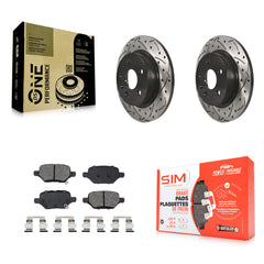 Transit Auto KDS-101204 Disc Brake Kit for 2018-2022 Buick Encore, Chevrolet Trax - Rear