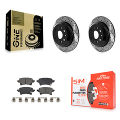 Transit Auto KDS-101206 Disc Brake Kit for 2021 Jeep Wrangler - Rear