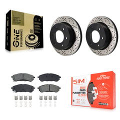 Transit Auto KDS-101209 Disc Brake Kit for 2019-2023 Ford Ranger - Rear