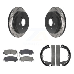 Transit Auto KDS-101210 Disc Brake Kit for 2017-2023 Nissan TITAN - Rear