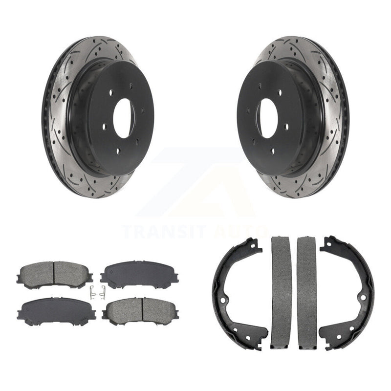 Transit Auto KDS-101210 Disc Brake Kit for 2017-2023 Nissan TITAN - Rear