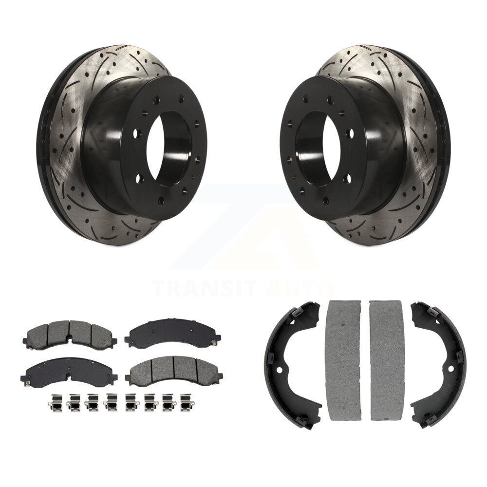 Transit Auto KDS-101211 Disc Brake Kit for 2020-2024 Chevrolet Silverado 2500 HD, Chevrolet Silverado 3500 HD and More - Rear