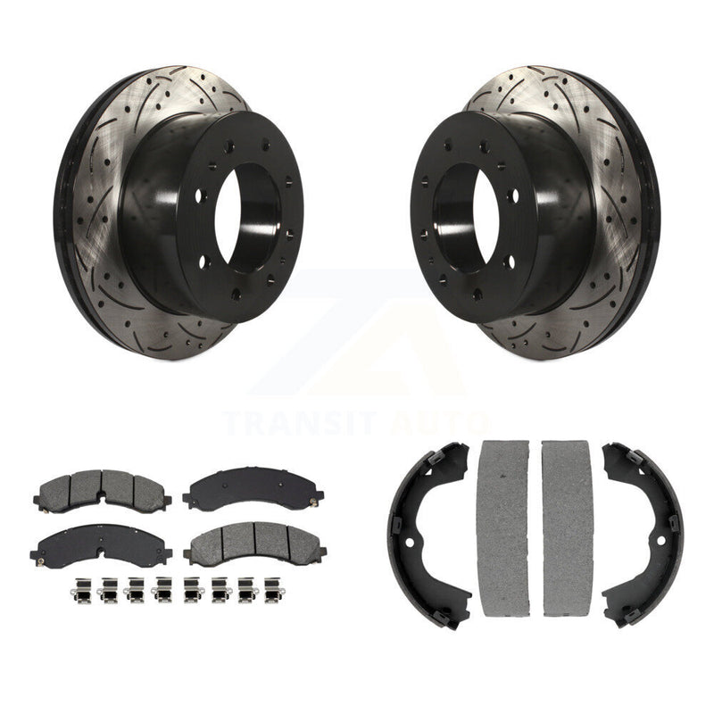Transit Auto KDS-101211 Disc Brake Kit for 2020-2024 Chevrolet Silverado 2500 HD, Chevrolet Silverado 3500 HD and More - Rear