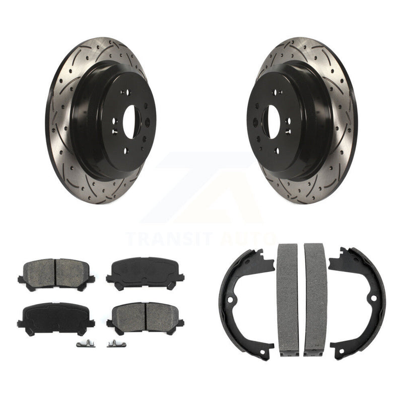Transit Auto KDS-101213 Disc Brake Kit for 2014-2016 Acura MDX - Rear