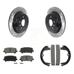 Transit Auto KDS-101214 Disc Brake Kit for 2016-2024 Honda Passport, Honda Ridgeline, Honda Pilot - Rear
