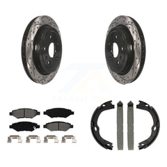 Transit Auto KDS-101217 Disc Brake Kit for 2014 Cadillac CTS - Rear