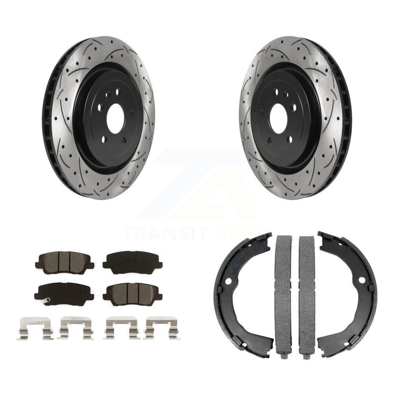 Transit Auto KDS-101218 Disc Brake Kit for 2015 Cadillac CTS - Rear