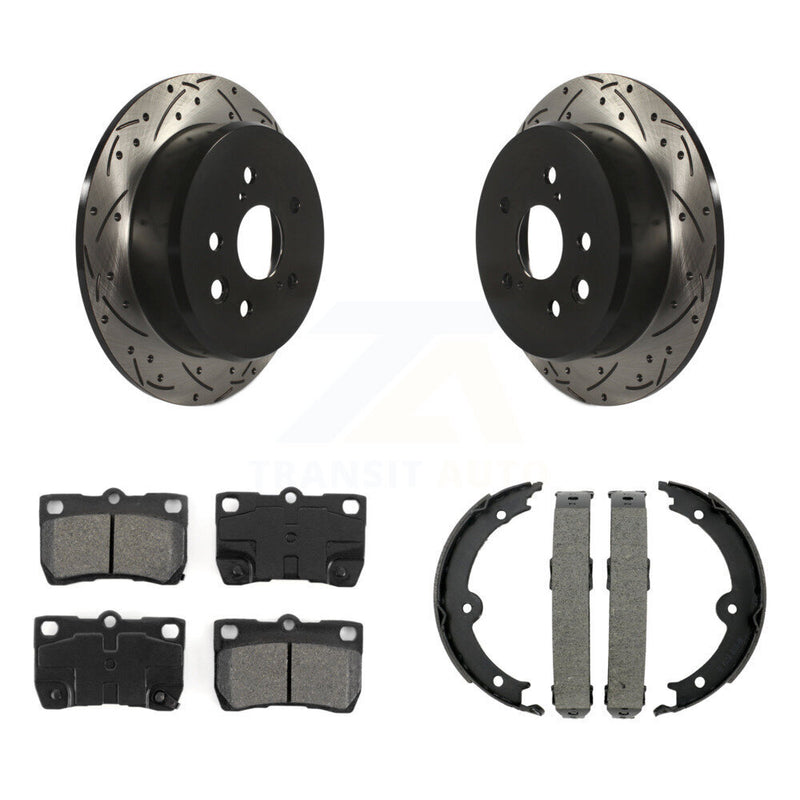 Transit Auto KDS-101228 Disc Brake Kit for 2006-2013 Lexus IS250 - Rear