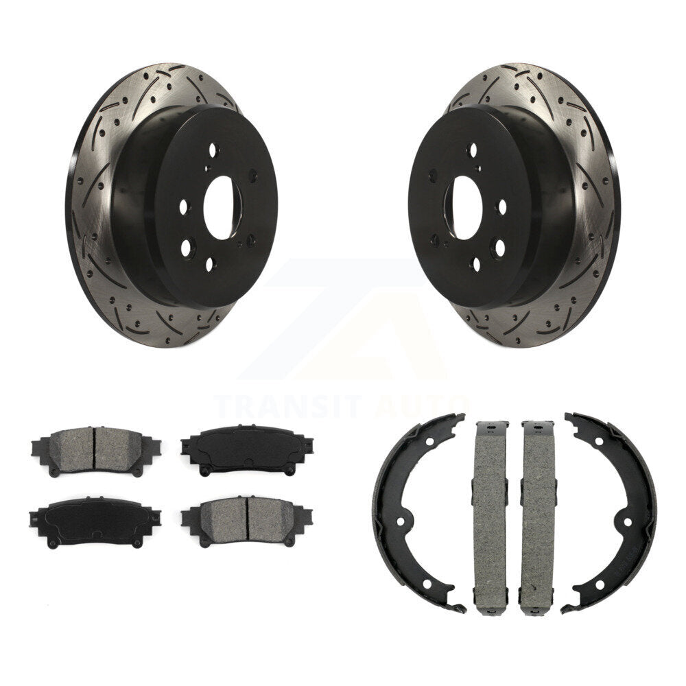 Transit Auto KDS-101229 Disc Brake Kit for 2014-2015 Lexus IS250 - Rear