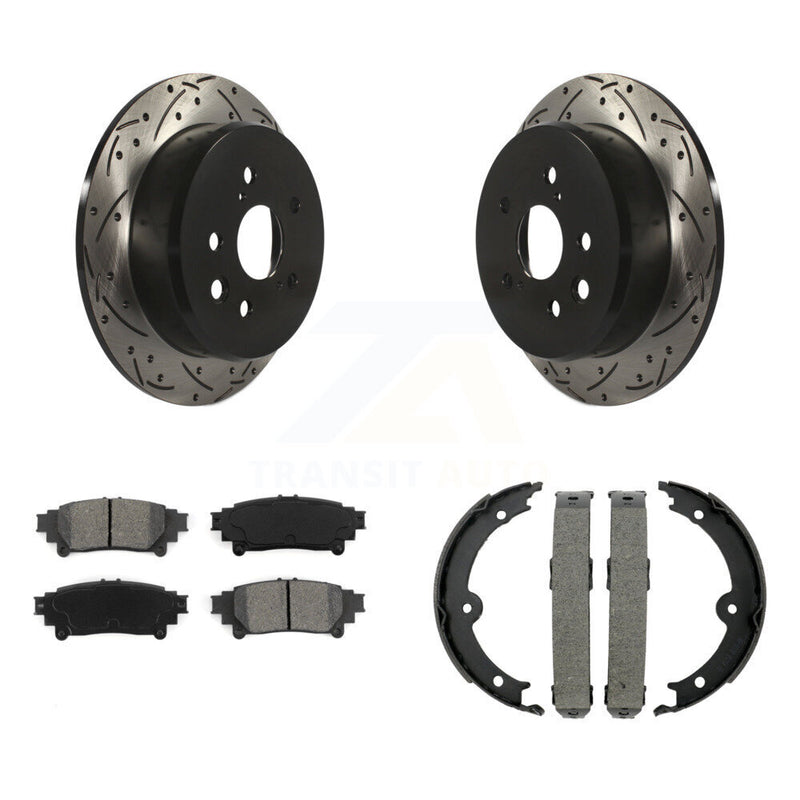 Transit Auto KDS-101229 Disc Brake Kit for 2014-2015 Lexus IS250 - Rear