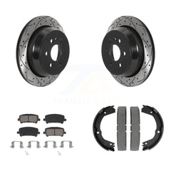 Transit Auto KDS-101231 Disc Brake Kit for 2015-2020 Chevrolet Colorado, GMC Canyon - Rear
