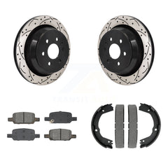 Transit Auto KDS-101232 Disc Brake Kit for 2021-2022 Chevrolet Colorado, GMC Canyon - Rear