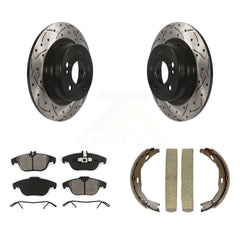 Transit Auto KDS-101233 Disc Brake Kit for 2008-2015 Mercedes-Benz C250, Mercedes-Benz C230, Mercedes-Benz C300 - Rear